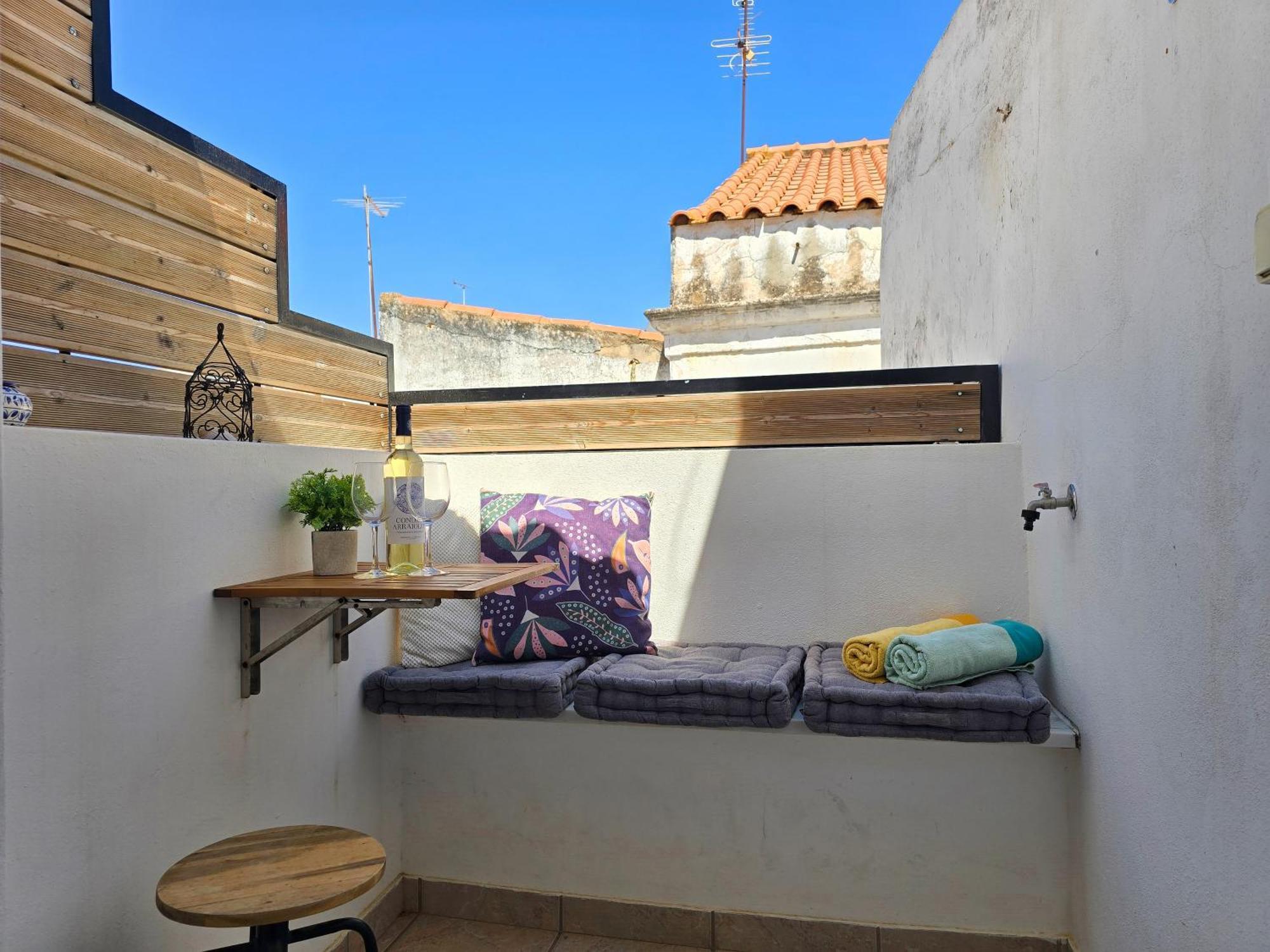 Vila Minha Casa Sua Casa - Cozy Little House, Ac & Wifi Ferragudo  Exteriér fotografie
