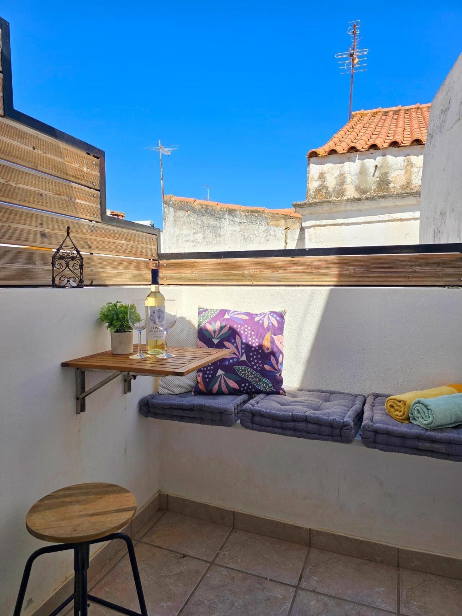 Vila Minha Casa Sua Casa - Cozy Little House, Ac & Wifi Ferragudo  Exteriér fotografie